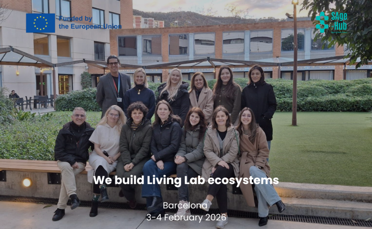 SAge-Hub Co-Creation Workshop in Barcelona Advances the Development of Digital Living Lab Ecosystems